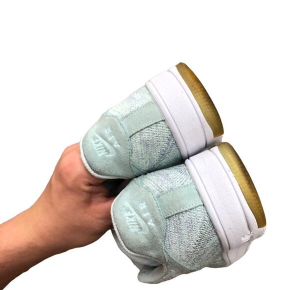 RARE 2016 Nike Air Force 1 Flyknit Low Glacier Blue - Picture 3 of 16